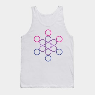 bisexual flower of life Tank Top